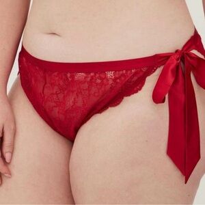Tanga Panty lace side bow